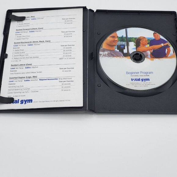 Total Gym Beginner Program Boost Energy & Blast Fat Featuring Todd Durkin DVD - Picture 4 of 8